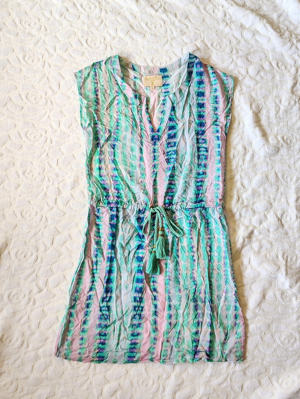Sophia Alexia Tassel Dress Small S